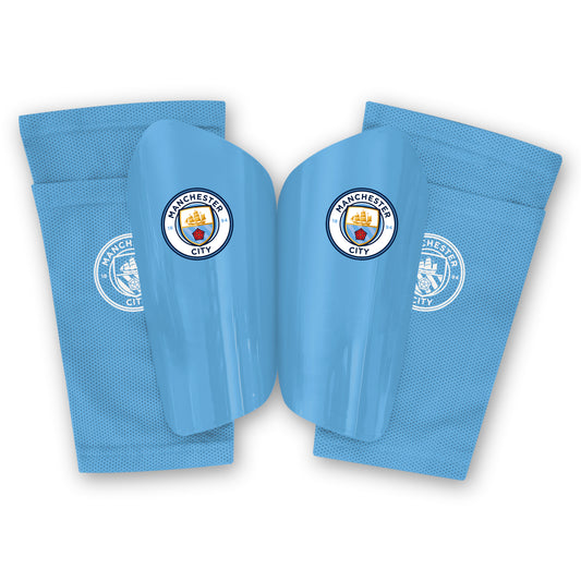 Man City Shin Pad with Sock Sleeve