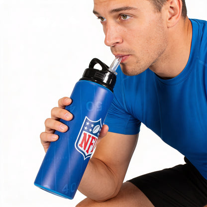 NFL 750ml Aluminium Water Bottle – American Football Water Bottle