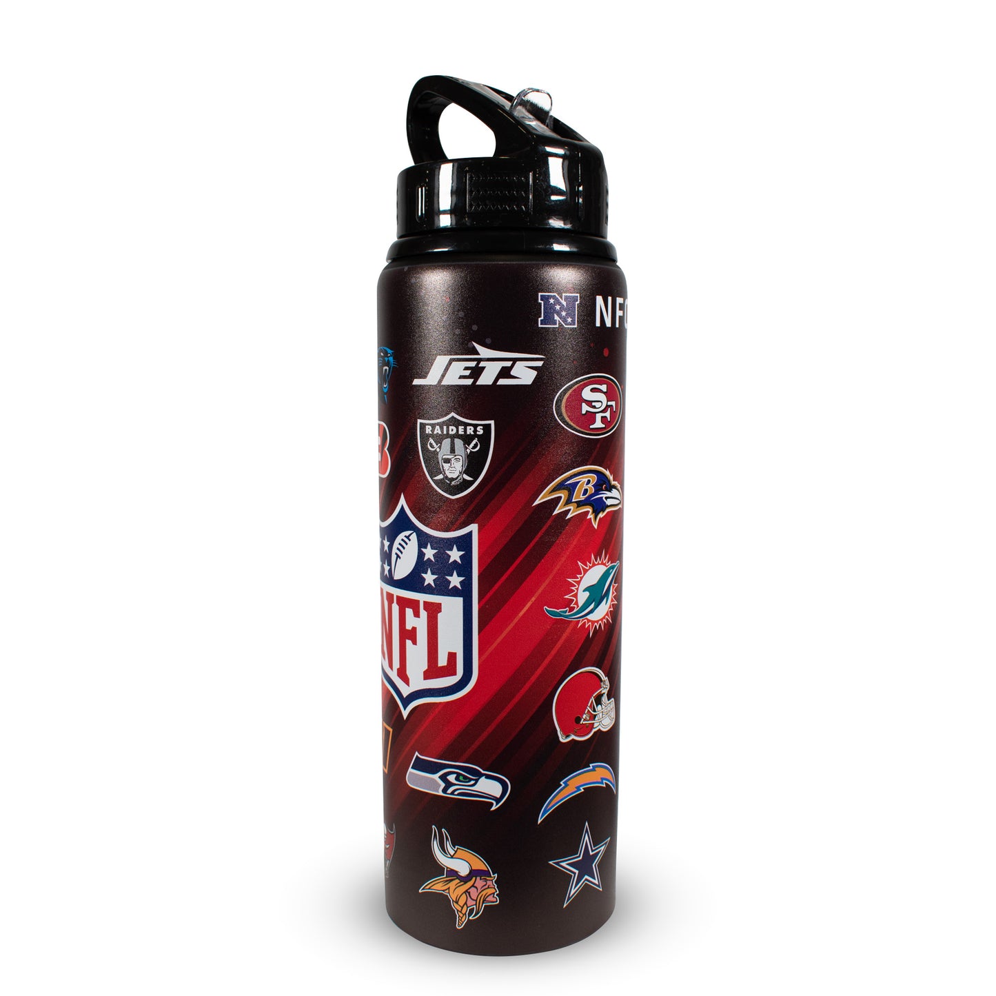 NFL 750ml Aluminium Water Bottle – American Football Water Bottle
