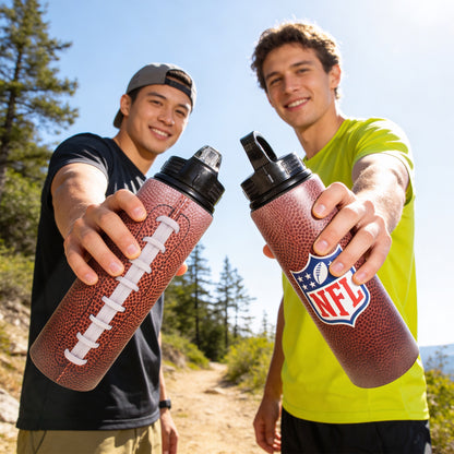 NFL 750ml Aluminium Water Bottle – American Football Water Bottle