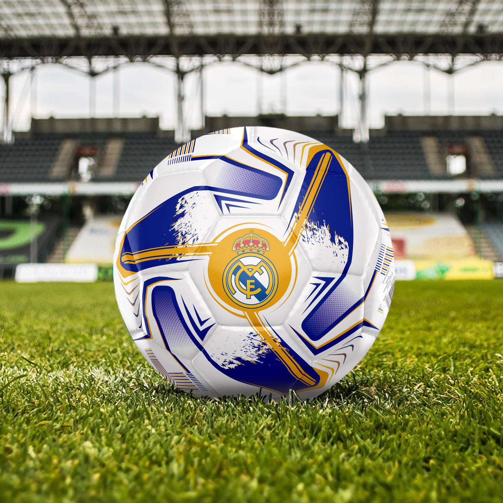 SaoTi Pallone del Madrid Taglia 5-Palla da Calcio con Stemma RM SaoTi Pallone del Madrid Taglia 5-Palla da Calcio con Stemma RM