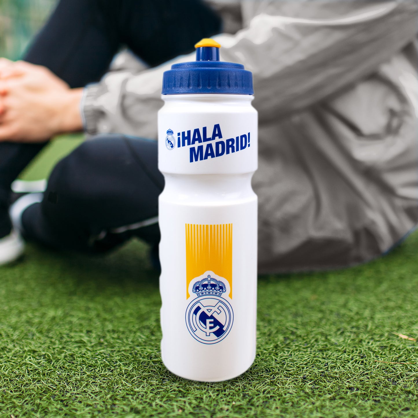 Hy-Pro Officially Licensed Real Madrid CF Plastic Bottle - 750ml