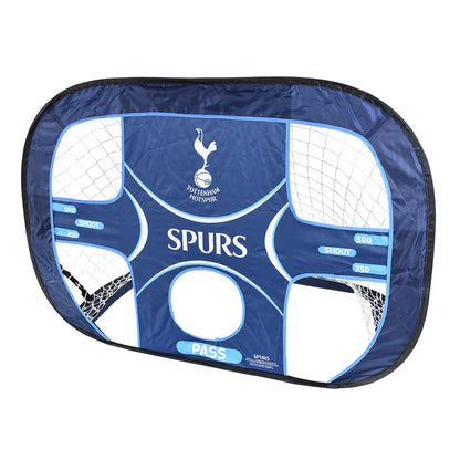 Tottenham Spurs 2-in-1 Pop Up Target Goal with 5 targets on a white background