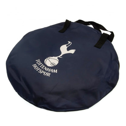 Tottenham Spurs 2-in-1 Pop Up Target Goal packed away in carry bag on a white background
