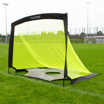 Hy-Pro 4ft x 3ft 2-in-1 Target Pop Up Flexi Goal