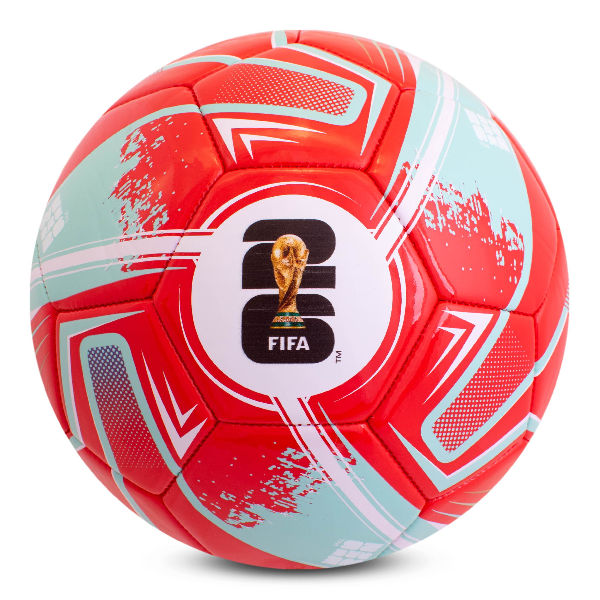 Official FIFA World Cup 2026 Size 5 Turbine Football White Red | Hy-Pro ...