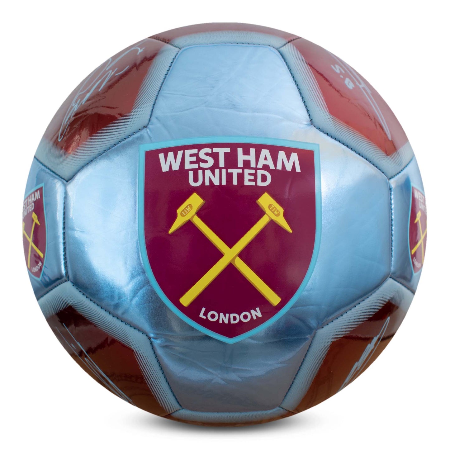 West Ham Classic Metallic Signature Football