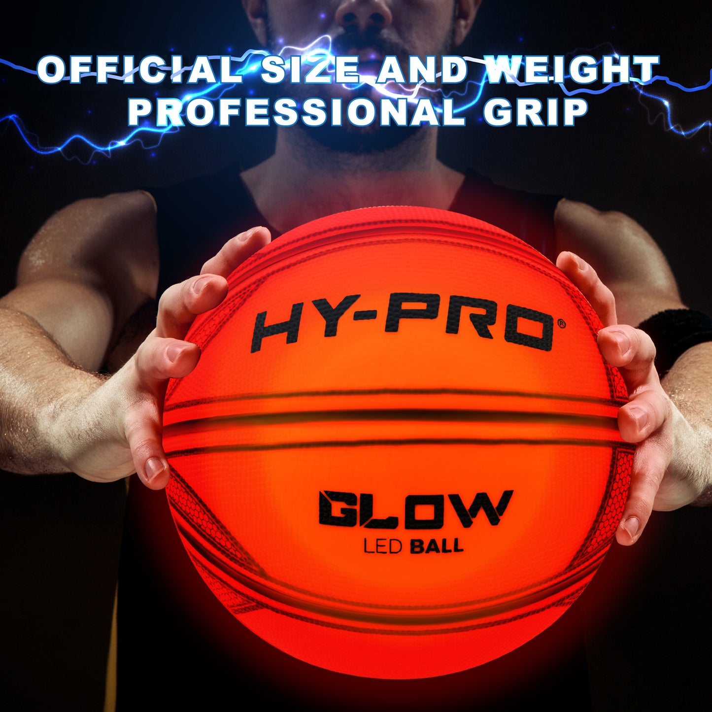 Hy-Pro LED Glow Basketball