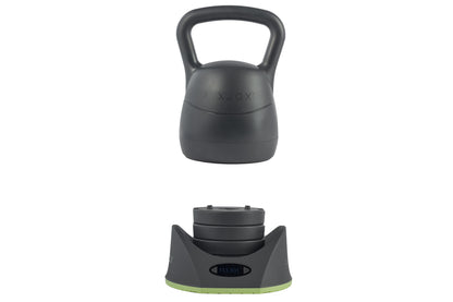 JAXJOX Adjustable Weight Kettlebell - 5.5kg - 19kg