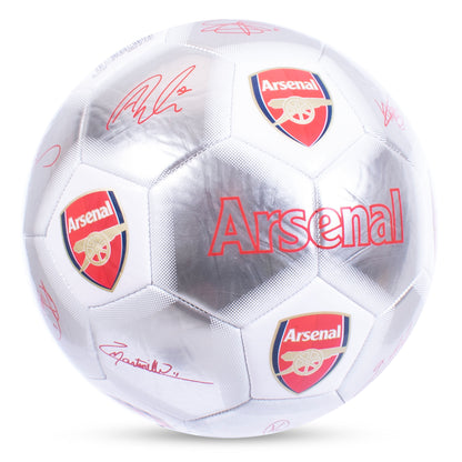 Arsenal Special Edition Silver Signature Football