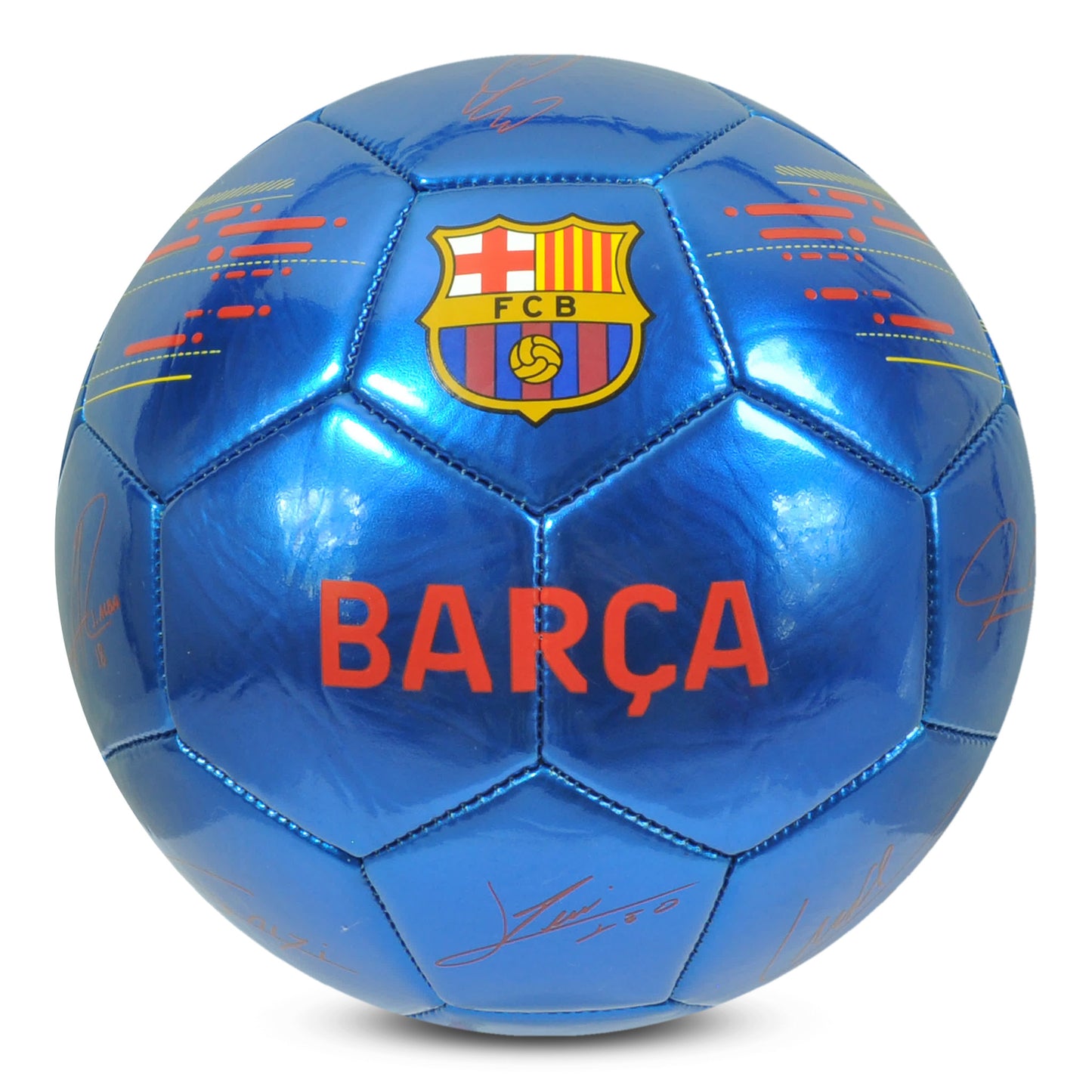 Barcelona Special Edition Metallic Signature Football