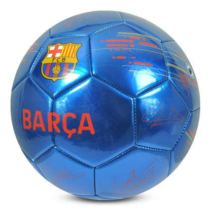 Barcelona Special Edition Metallic Signature Football