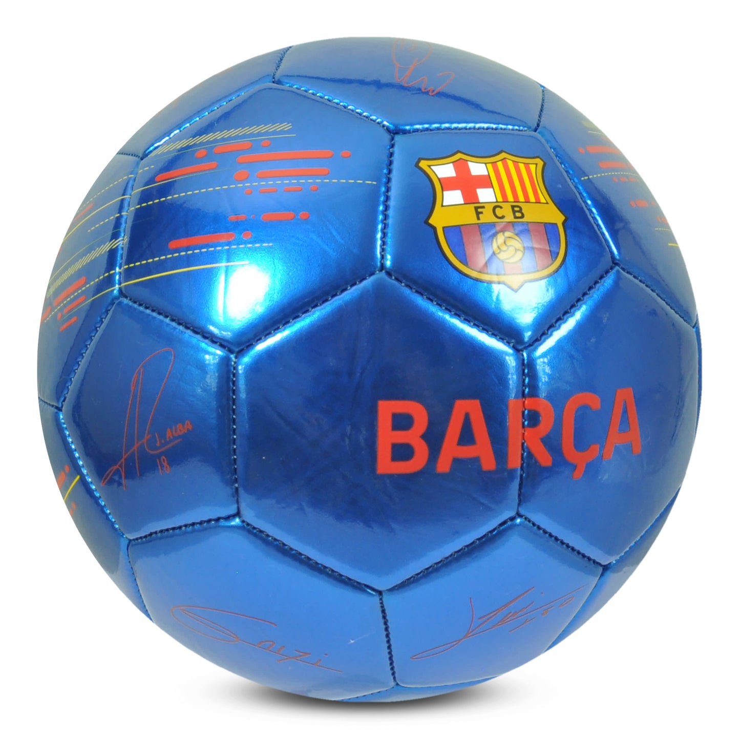 Barcelona Special Edition Metallic Signature Football
