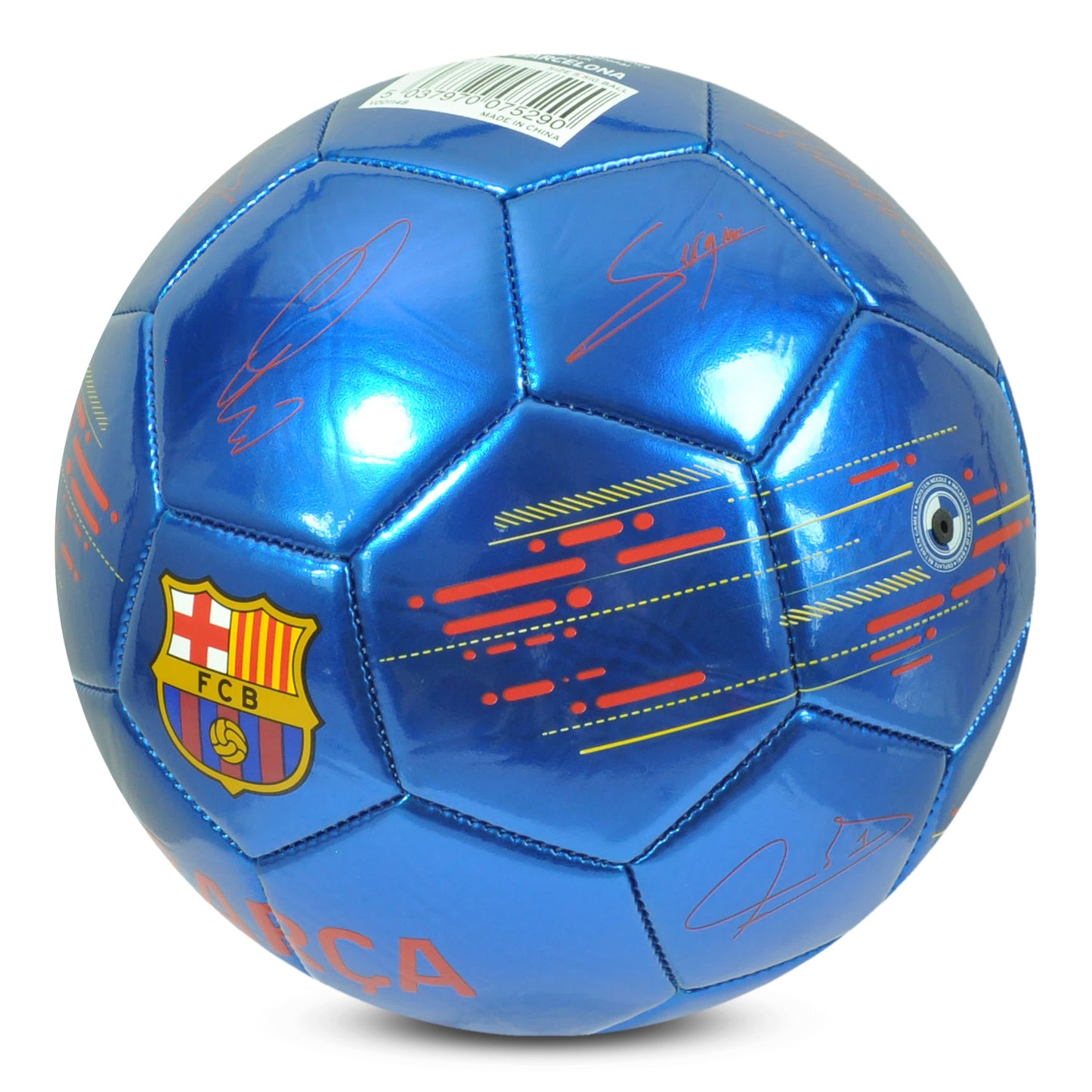 Barcelona Special Edition Metallic Signature Football