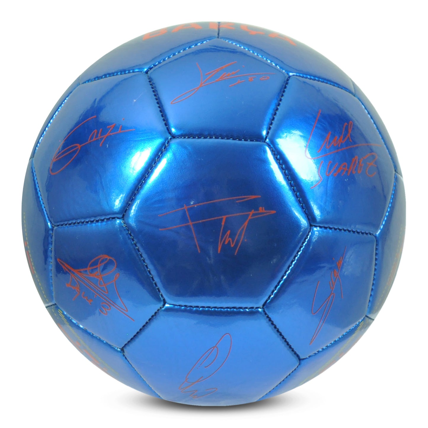 Barcelona Special Edition Metallic Signature Football