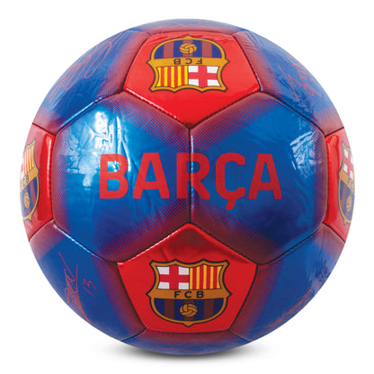 Barcelona Metallic Signature Football