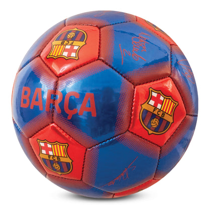Barcelona Metallic Signature Football
