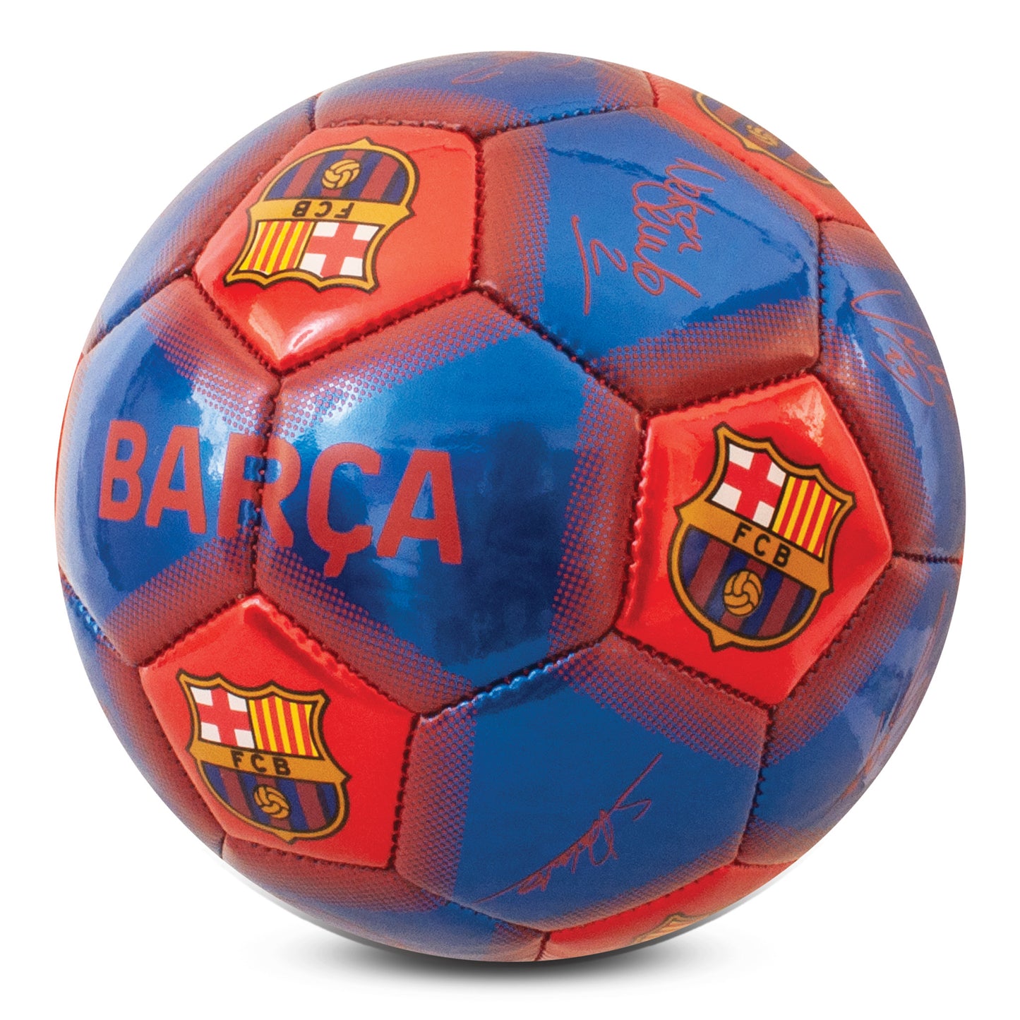 Barcelona Metallic Signature Football