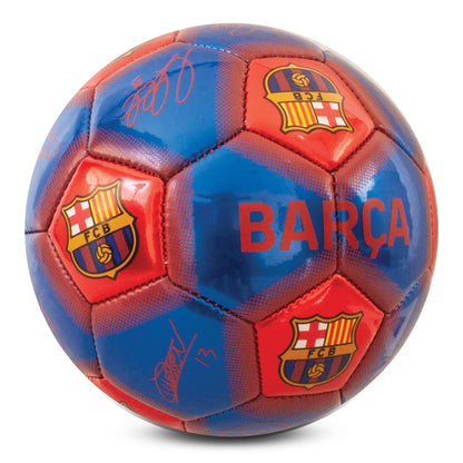 Barcelona Metallic Signature Football