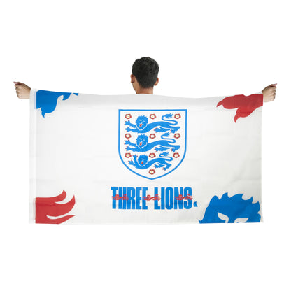 England 5ft x 3ft Cape Flag