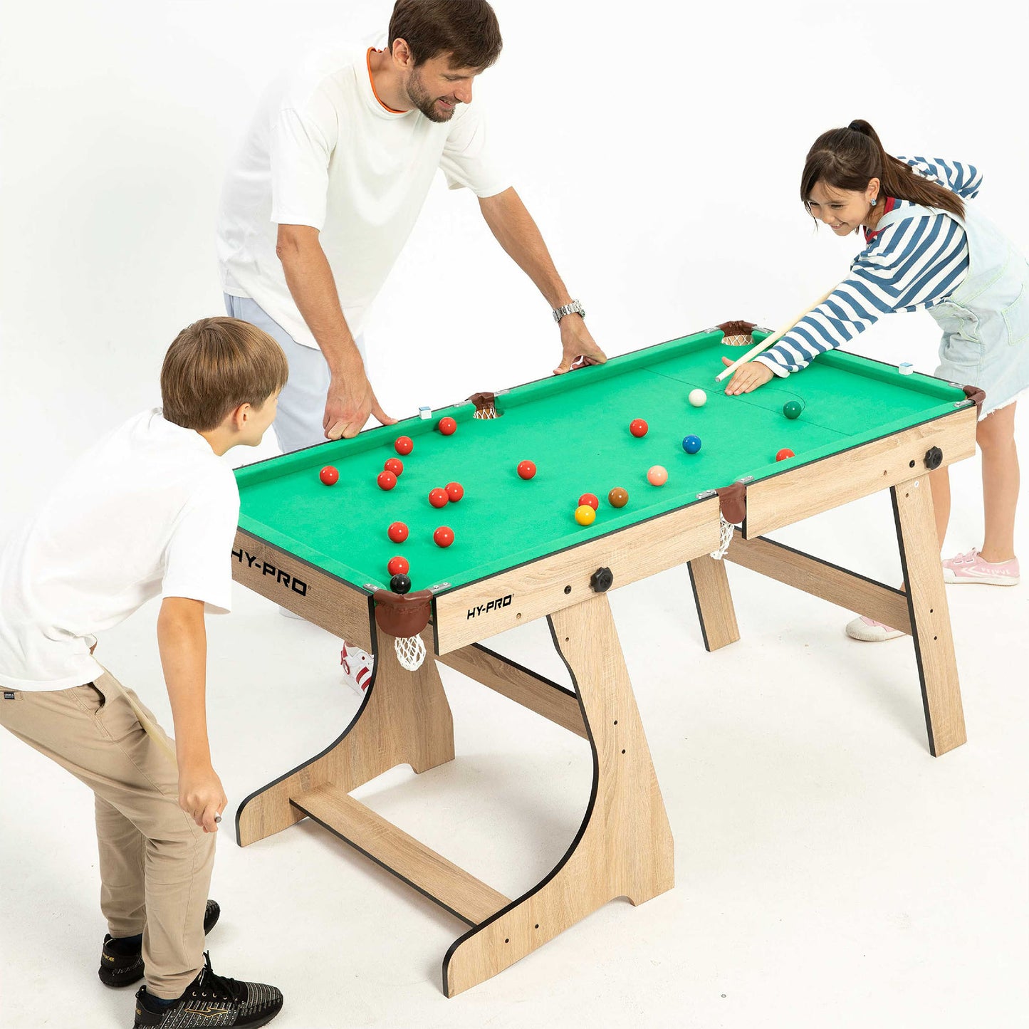 Hy-Pro 6ft Folding Snooker and Pool Table