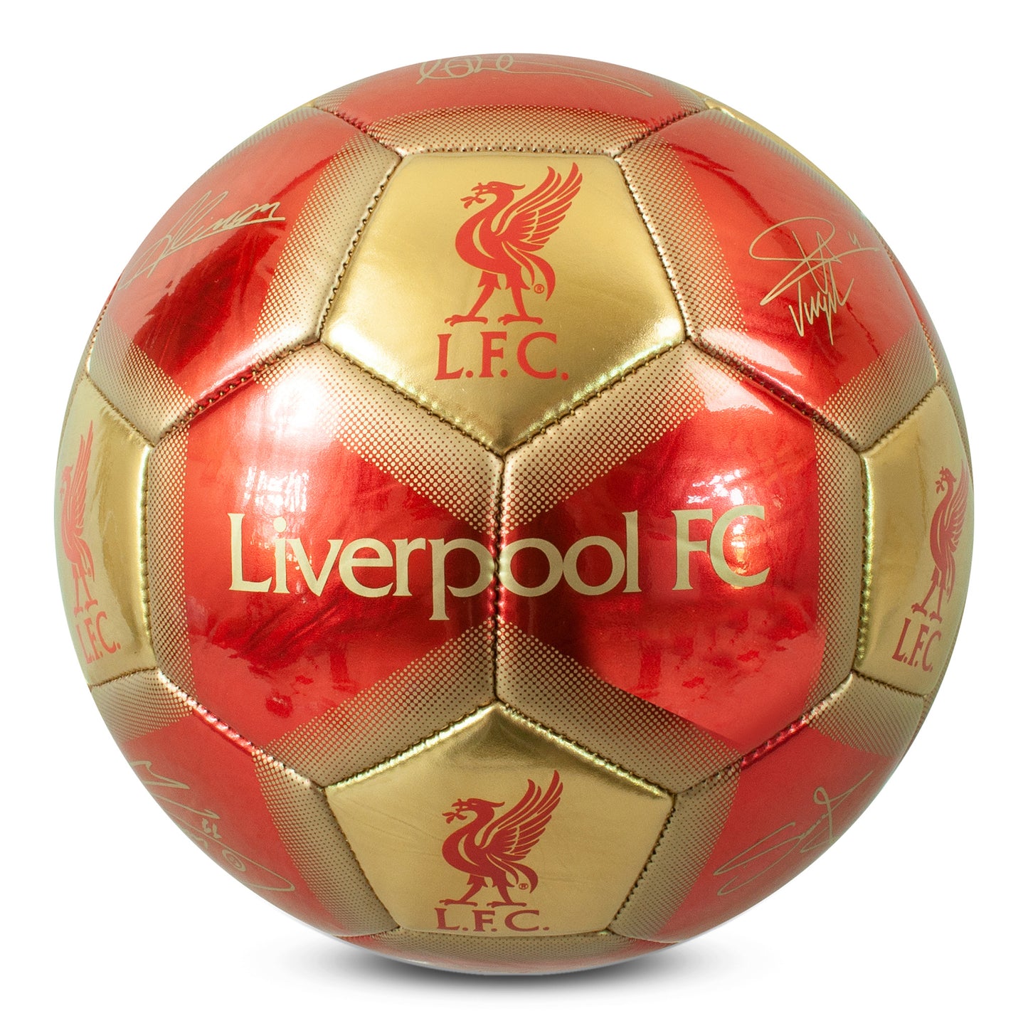 Liverpool Metallic Signature Football