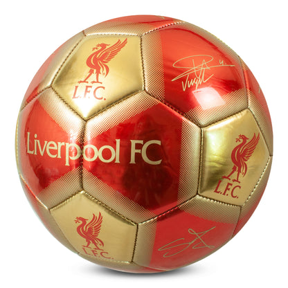 Liverpool Metallic Signature Football