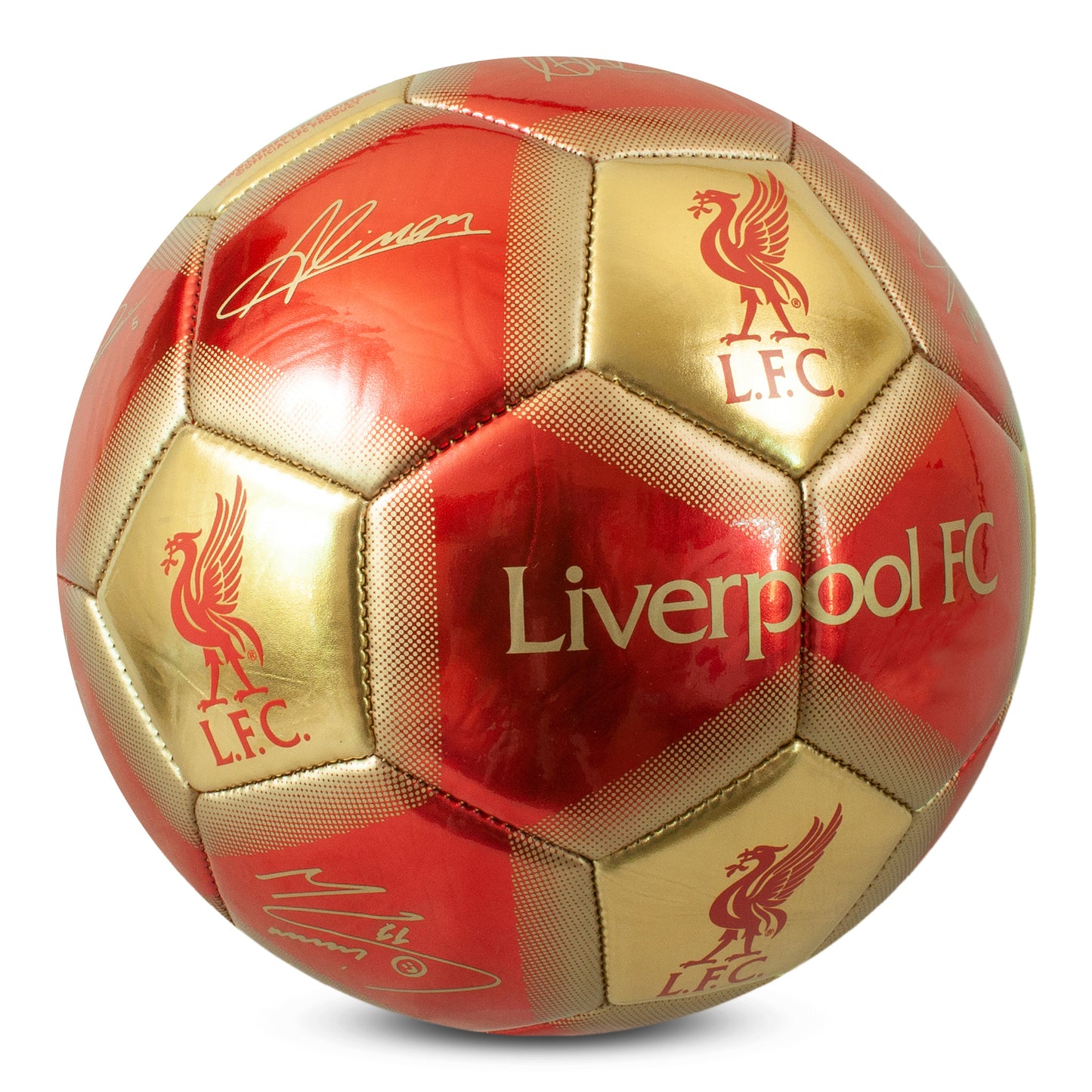 Liverpool Metallic Signature Football