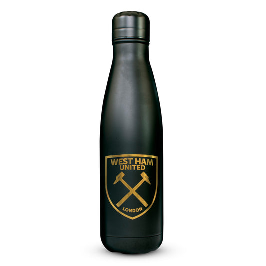 West Ham United 500ml Stainless Steel Thermal Water Bottle