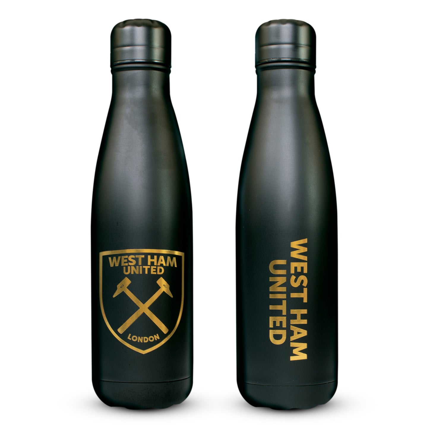 West Ham United 500ml Stainless Steel Thermal Water Bottle