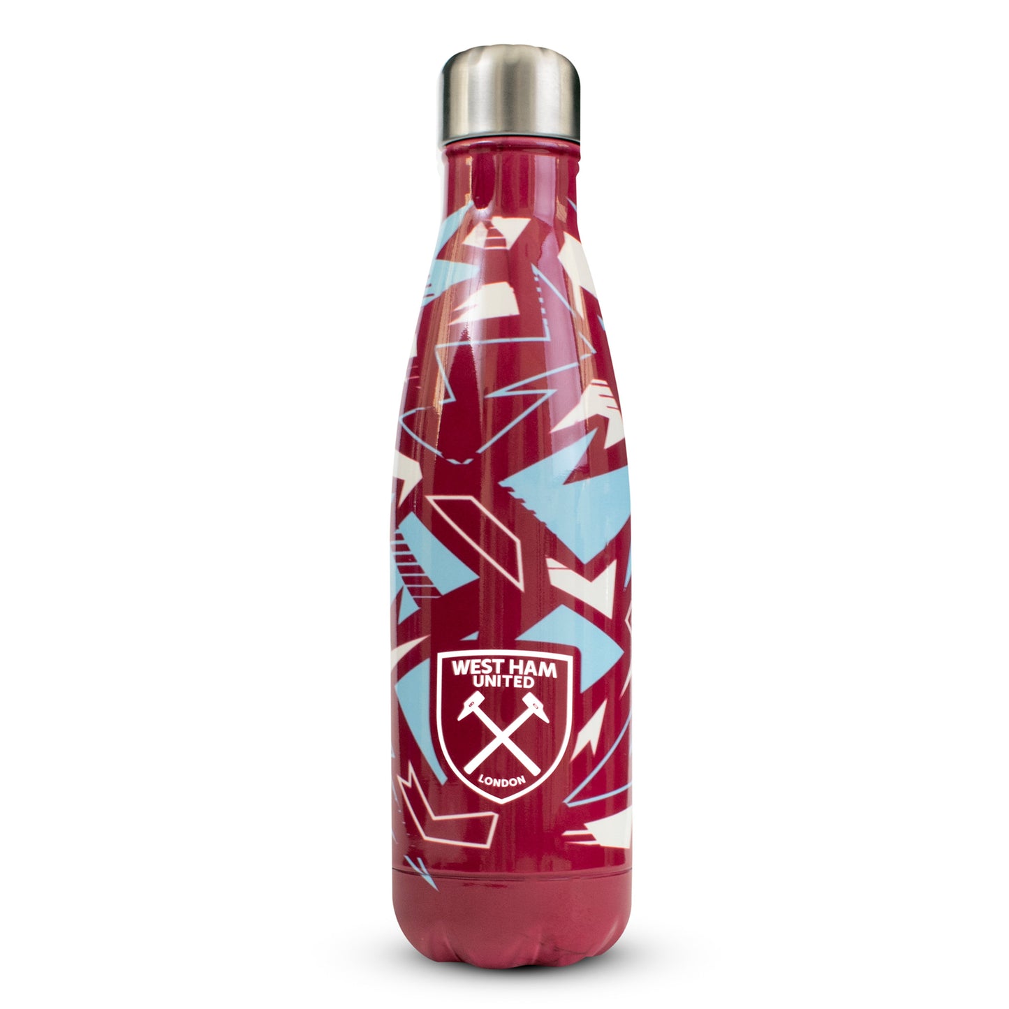 West Ham United 500ml Stainless Steel Thermal Water Bottle